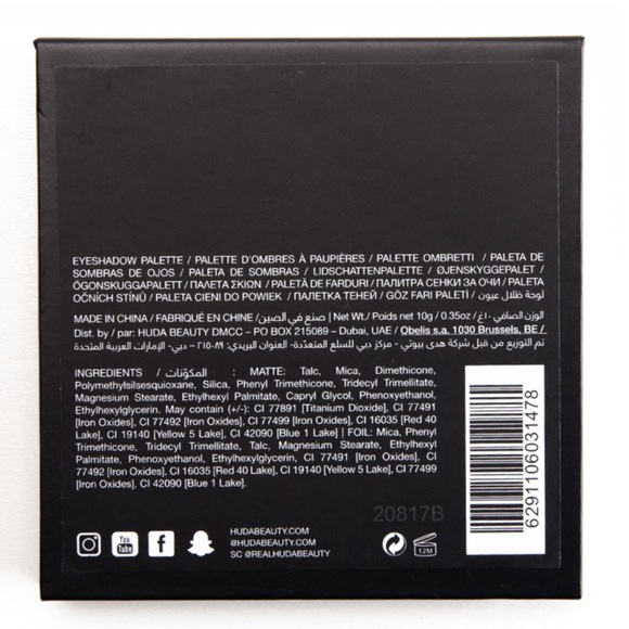 ✨ HUDA BEAUTY Warm Brown Obsessions Eyeshadow Palette - Picture 5 of 8